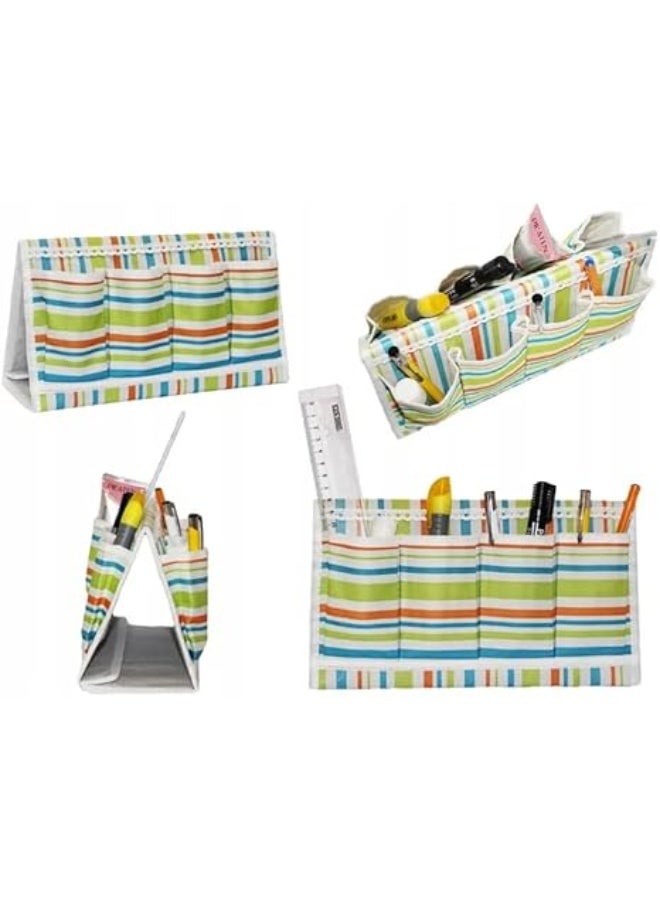 A versatile office program, planner, colorful pen holder for desk phone, multi-colored and multi-colored - Image 3