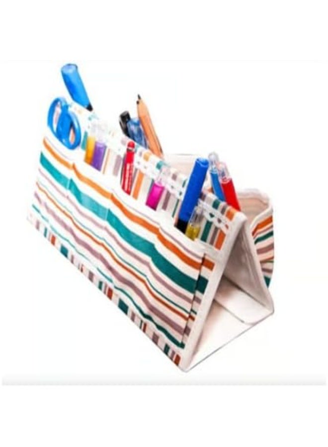 A versatile office program, planner, colorful pen holder for desk phone, multi-colored and multi-colored - Image 4