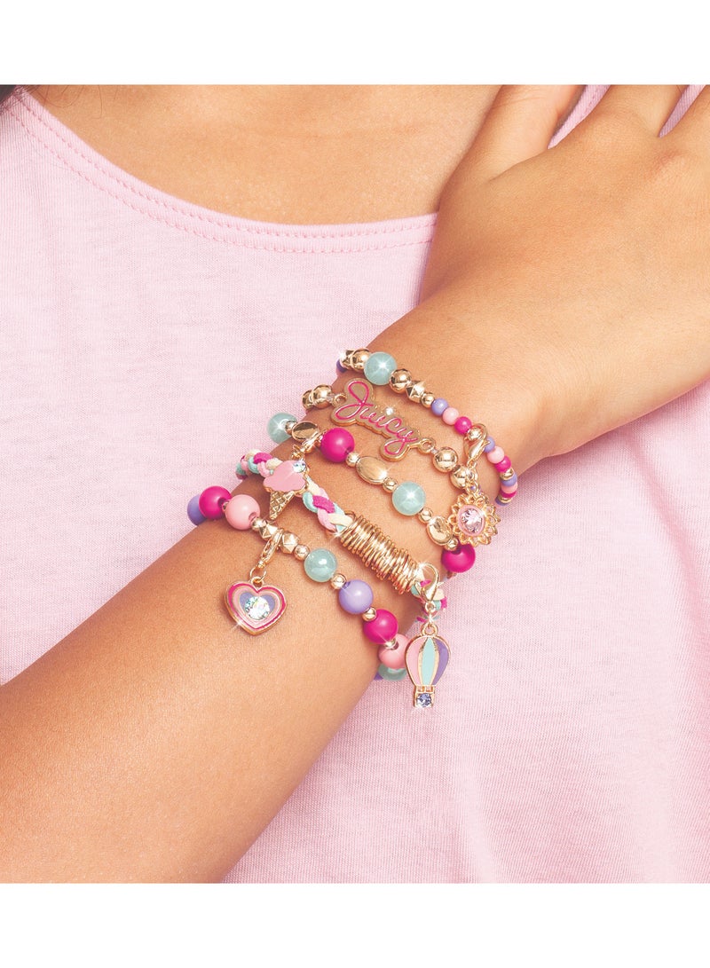 3C4G Juicy Couture Mini Crystal Sunshine Charm Bracelet-Diy Pack - Image 4