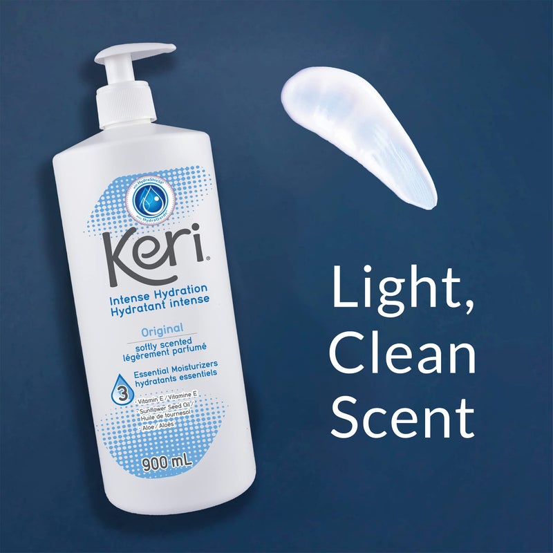 Keri Original softly scented Lotion, 900 Milliliters - Image 1