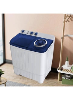 Falcon Twin Tub Washing Machine - Top Load - 7 kg - White - Blue Cover - FL807TW  - Image 3
