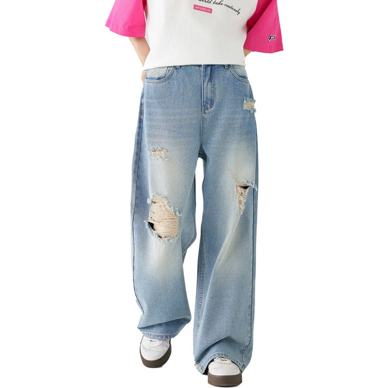 GOLFCROSS Jeans Unisex Moderate Straight Fit Pants - Image 1