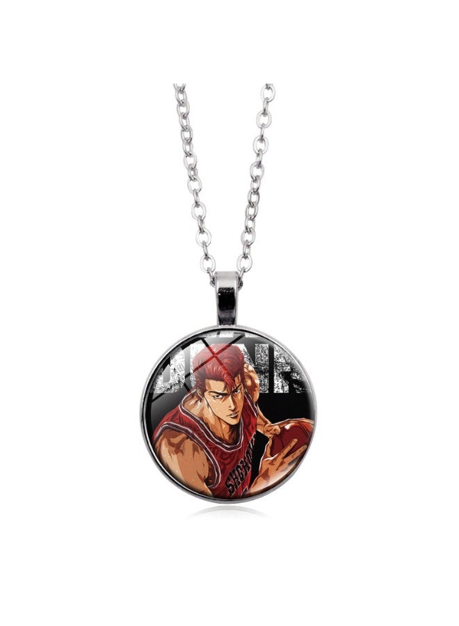 KUYING New Slam Dunk Pendant Sweater Chain Jewelry 