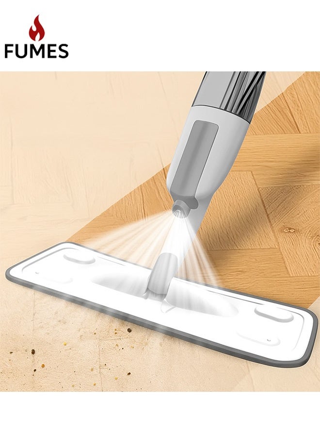 FUMES 360 degree Rotatable  Microfiber Spray Mop Floor Cleaning with Washable Pads Built In Water Tank - Image 2