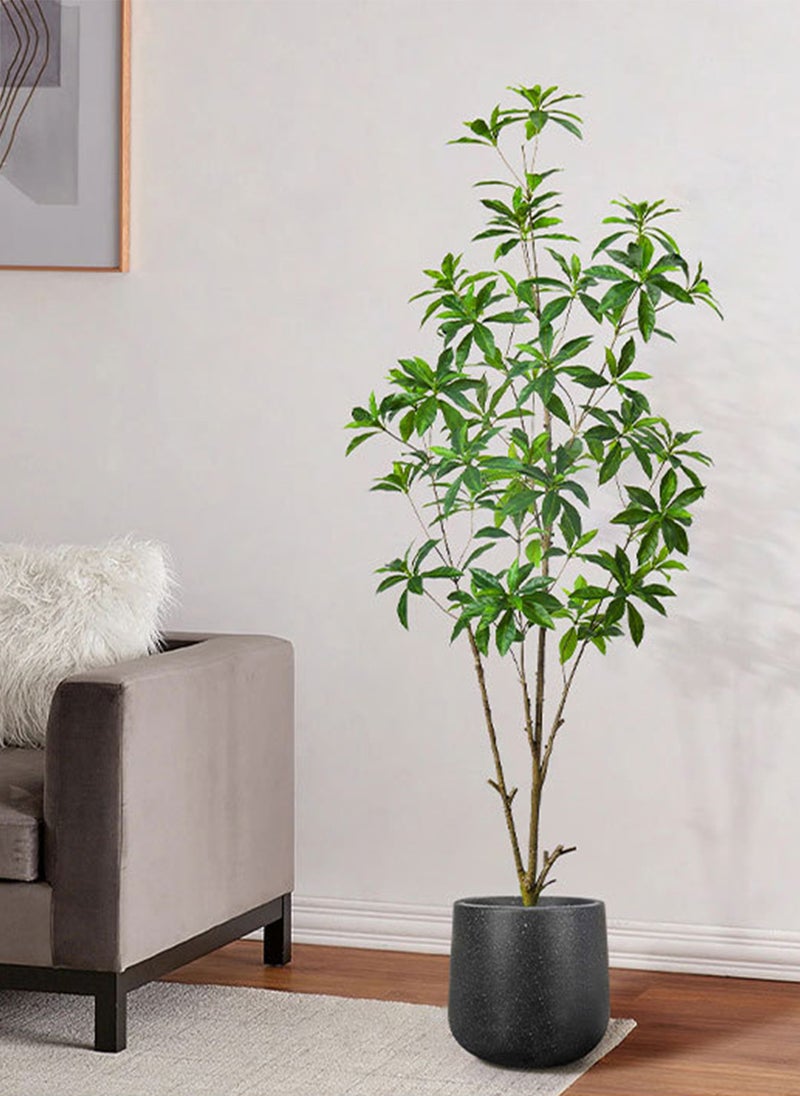 Sharpdo Home Interior Artificial Green Plant Decoration Floor Plant Artificial Flowers, Garden Flowers, Areca Palm 140cm - Image 2