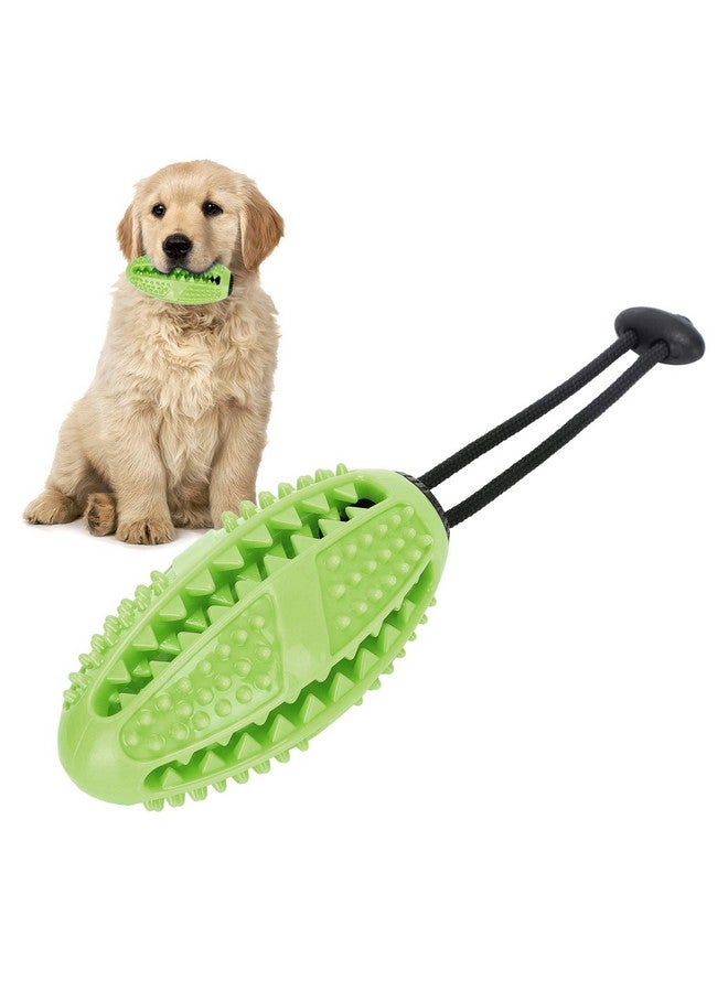 ألعاب مضغ مطاطية مبطنة ومتينة وآمنة وناعمة ومقبض حبل تفاعلي مثالية لتدريب الكلاب والجراء واللعب بها (متعدد الألوان) - Image 3