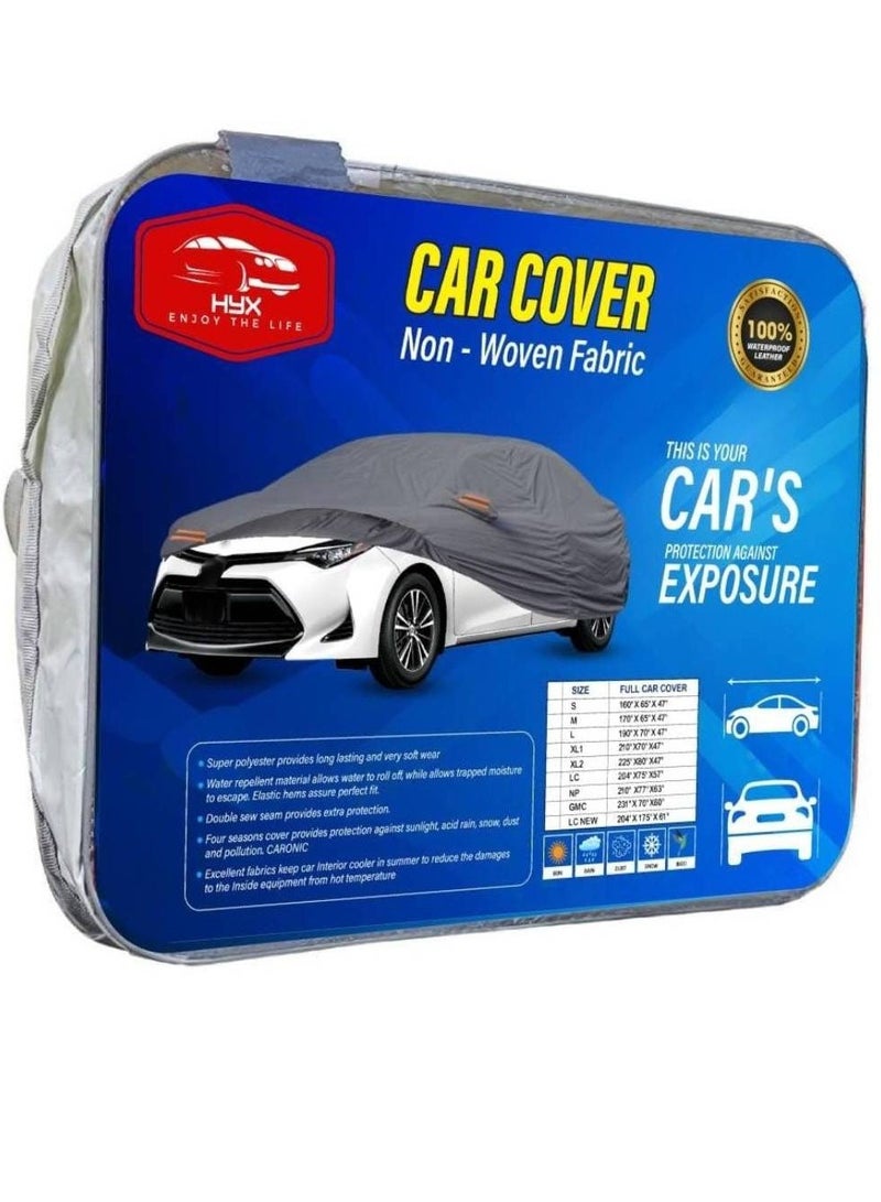 HYX Premium Protective Car Cover for Polestar 2, All Weather Waterproof, Dustproof, Scratch-Resistant, and Sun Protection full Car Body Cover - Image 1