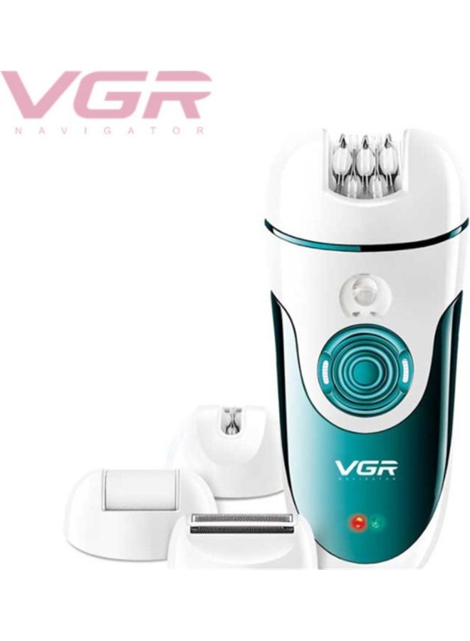 VGR 4 in 1 Rechargeable Epilator Shaver multicolour - Image 1