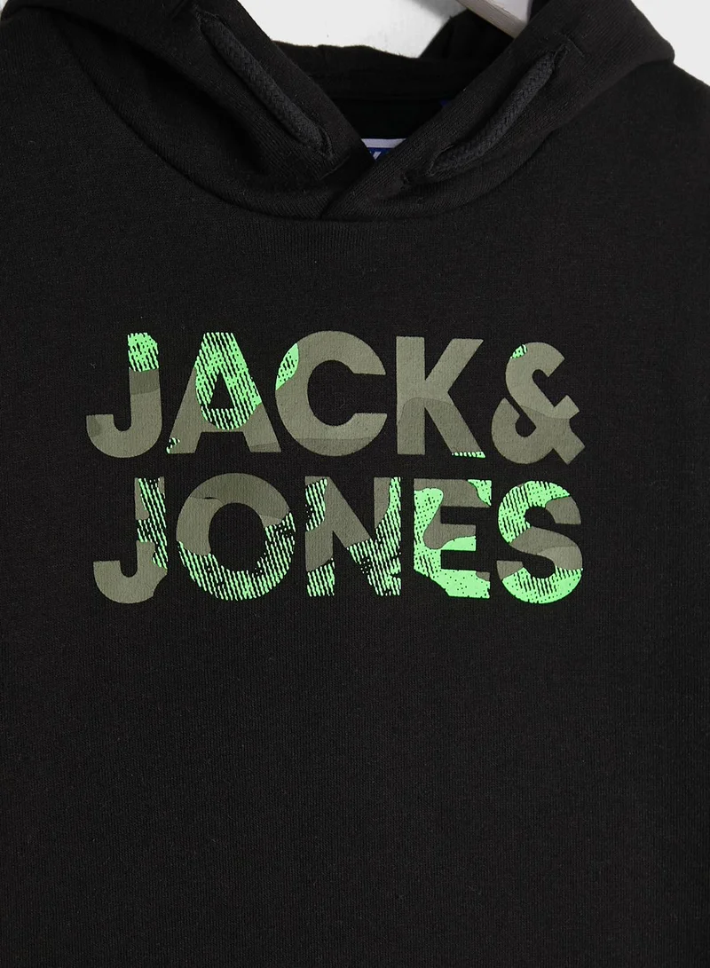 Jack & Jones Junior Kids Logo Hoodie