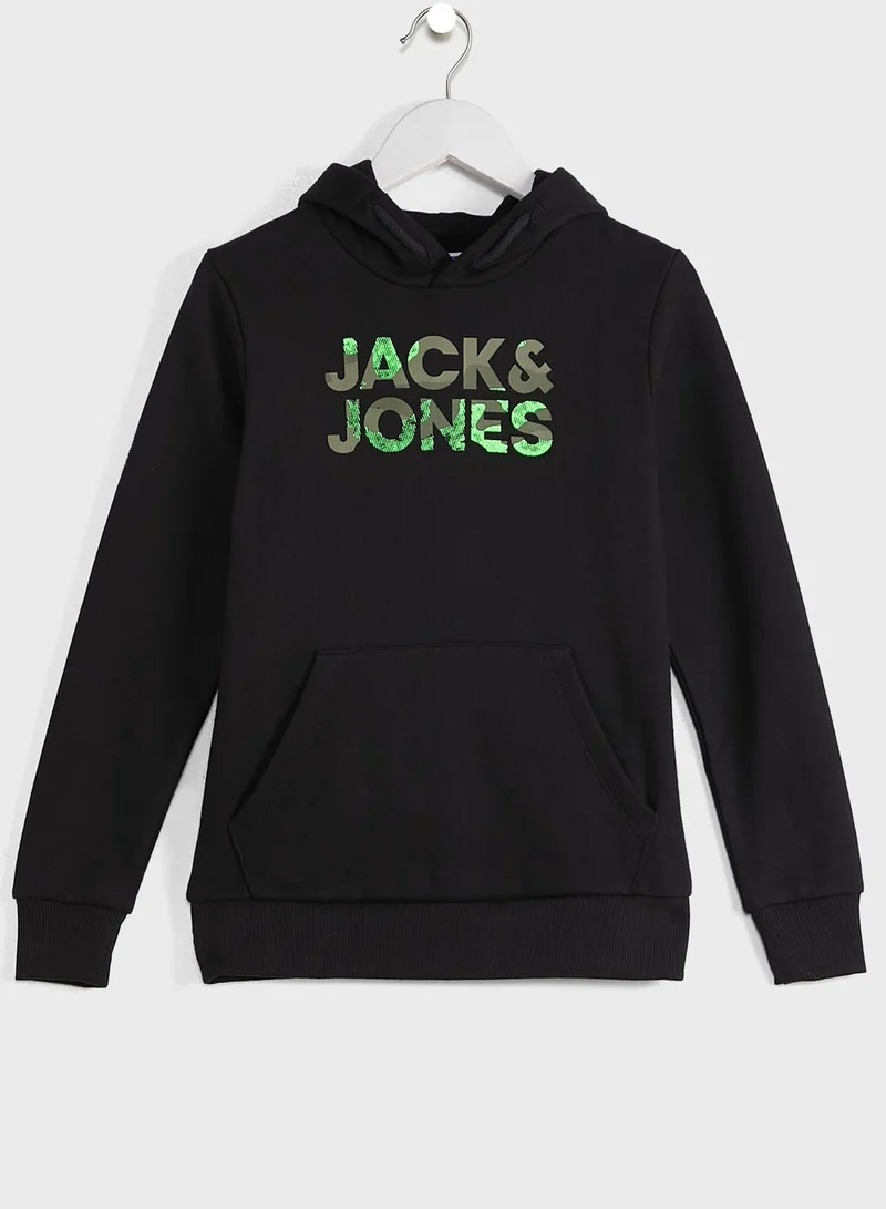 Jack & Jones Junior Kids Logo Hoodie