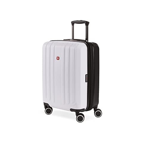 SWISSGEAR حقائب سفر سويس جير دويت القابلة للتوسيع، حقيبة صلبة محمولة بعجلات دوارة - Image 1