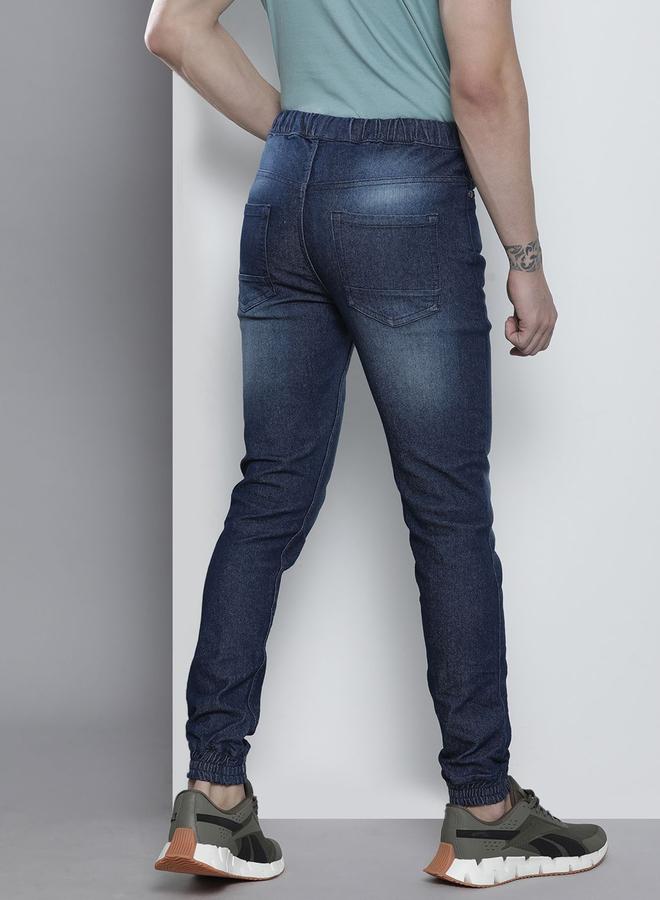 The Indian Garage Co Men Mid Rise Slim Fit Cuffed Jeans - Image 3