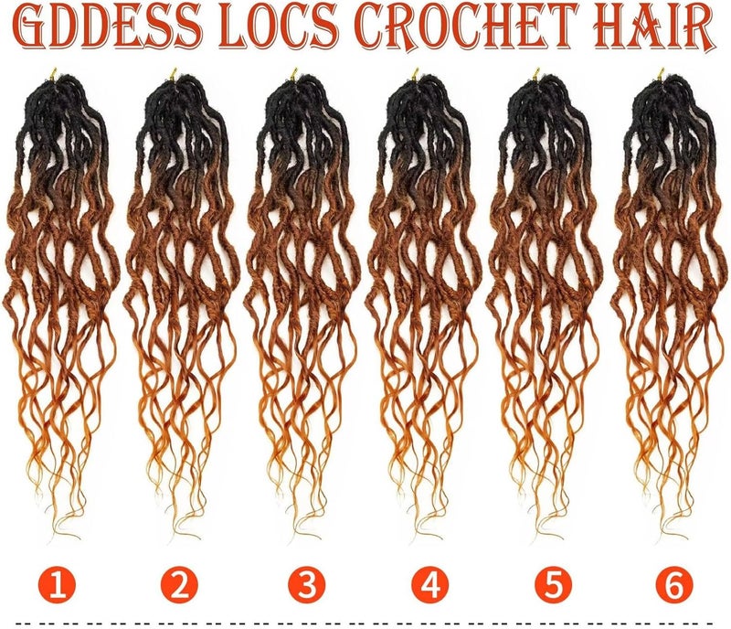 SuyiIRL Faux Locs Crochet Braid Hair Bohemian Locs 24 Inches Synthetic Dreads Ombre Braiding Hair Afro Dreadlock - Image 4