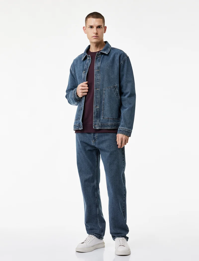 Koton Relax Fit Jean Jacket