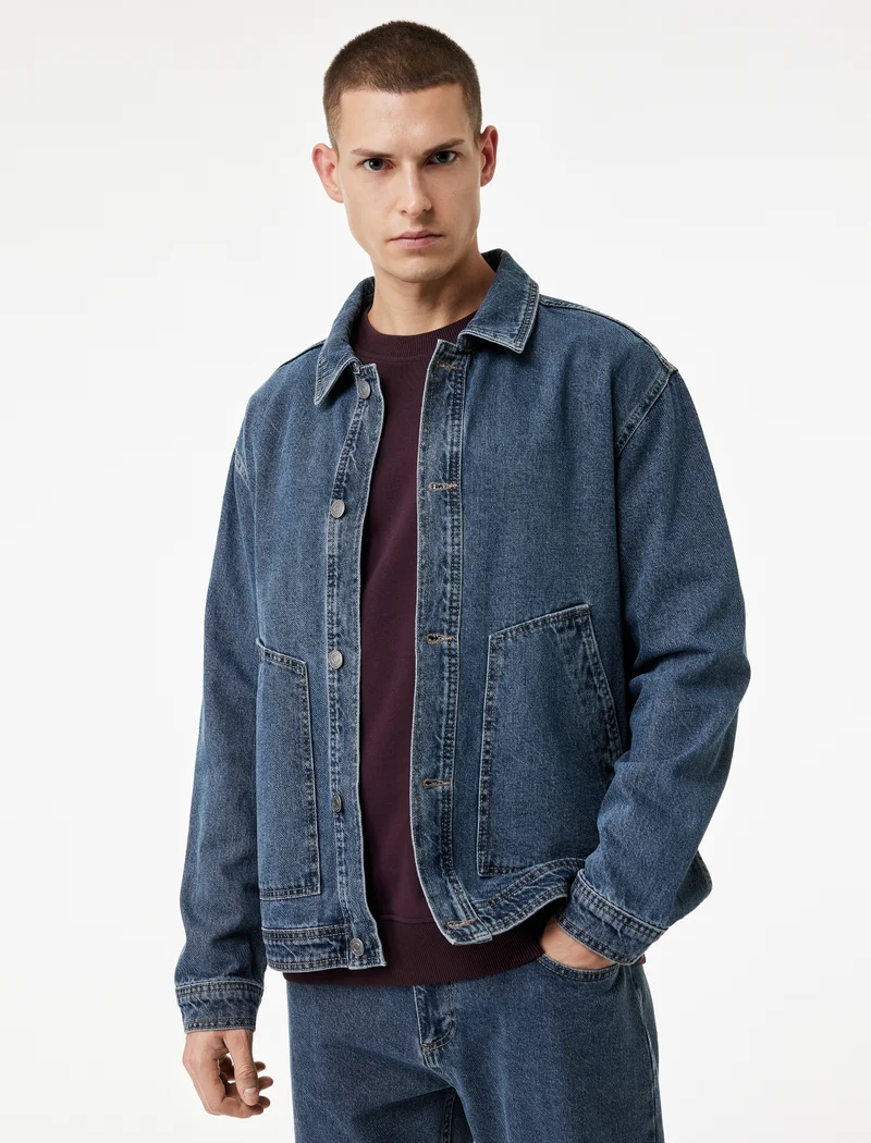 Koton Relax Fit Jean Jacket