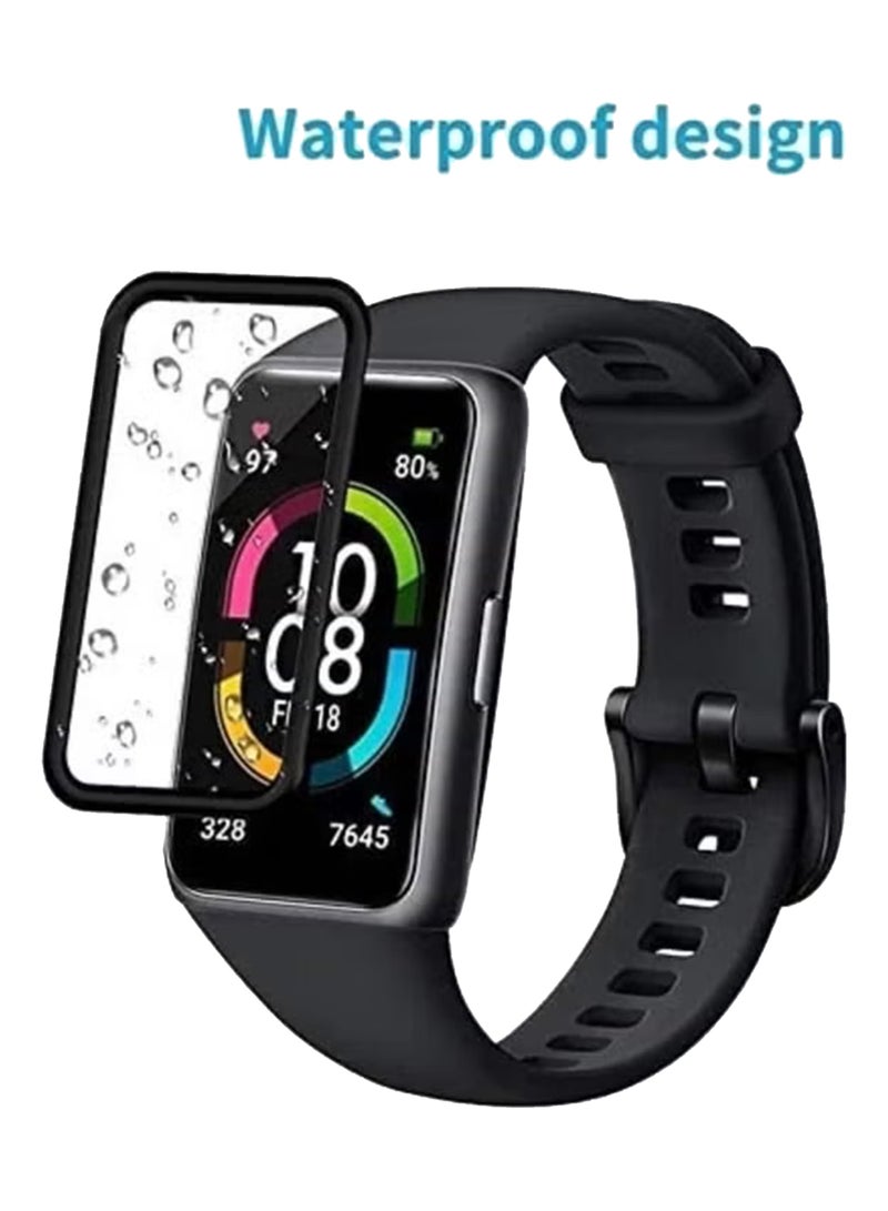 Waldic Ceramic Screen Protector For Huawei Band 7 - Black  - Image 2