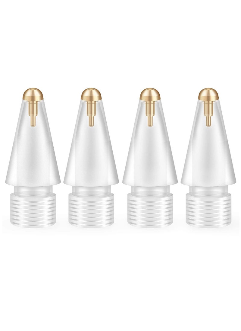 Y&D - Full Clear Replacement Tip Compatible with Apple Pencil Upgraded Durable for 1st/2nd Generation (4-Pack) - Image 1