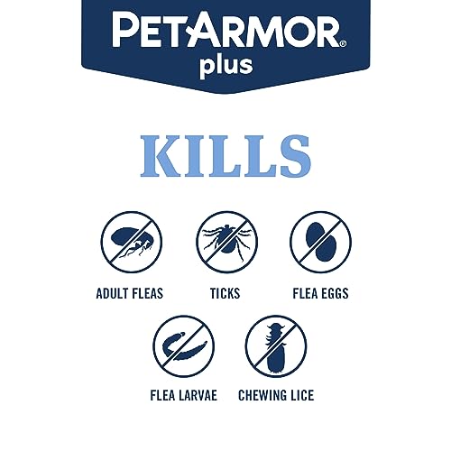 PetArmor Plus Flea and Tick Prevention for Dogs, Small Dog Flea and Tick Treatment, 12 Doses, Waterproof Topical, Fast Acting (5-22 lbs) - Image 4