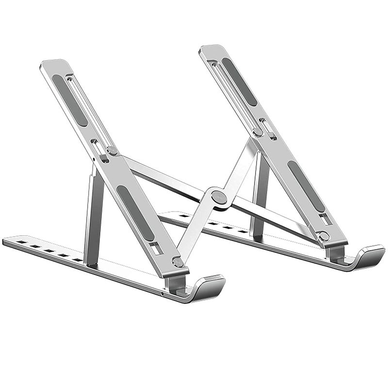 M-SIS MSIS Aluminium Foldable Stand with Pouch Upto 156 Laptop  - Image 1