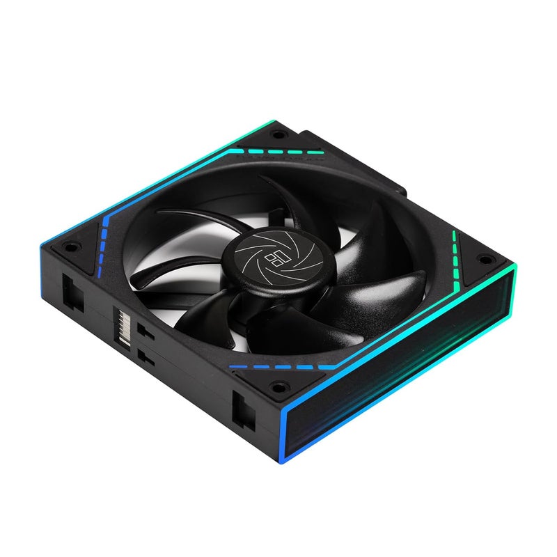 Thermalright TL-M12Q 120mm PC Case Fans, 2000 RPM High Airflow, ARGB Daisy-Chain, Dual Infinity-Mirror Lighting, 1-Pack - Image 3