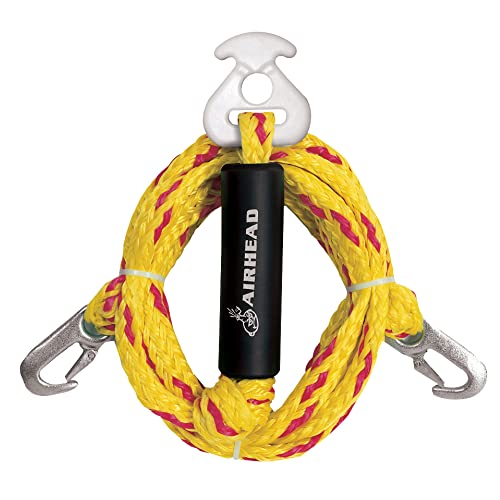 Airhead Heavy Duty Tow Harness for 14 Rider Towable Tubes Water Skis Wakesurf Boards and Wakeboards 12FeetBlack - Image 1