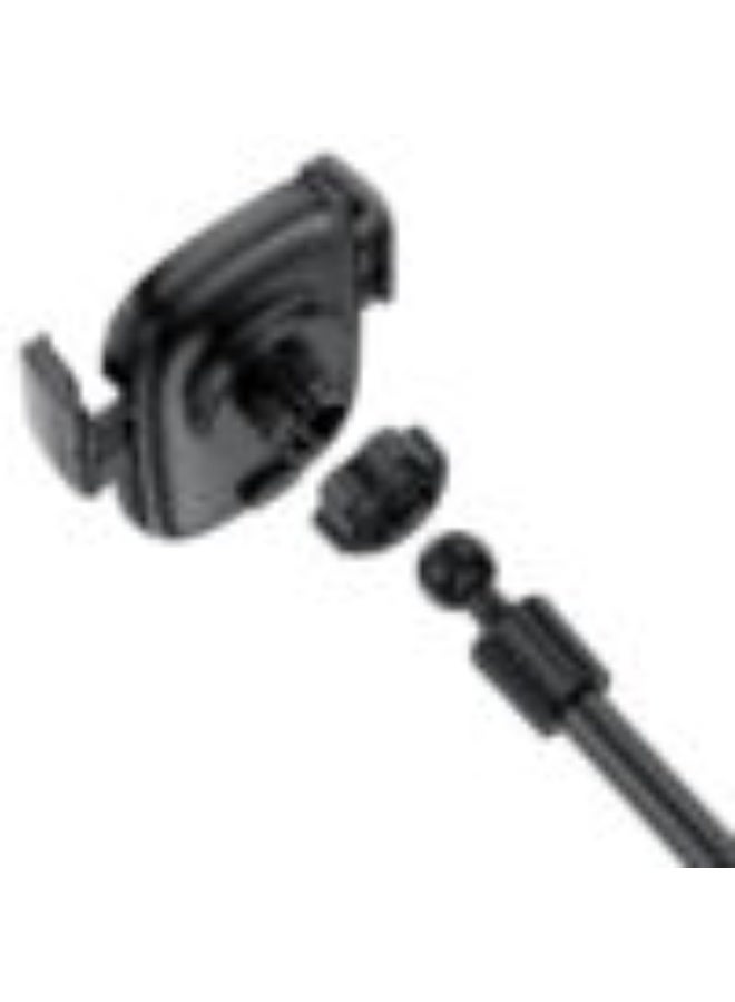 ACEFAST Car Mount Holder D24, Rotation and Angle Adjustment, Widely Compatible, Soft Silicone Pads, Three-axis Linkage, Stable Fixation - Black - Image 2