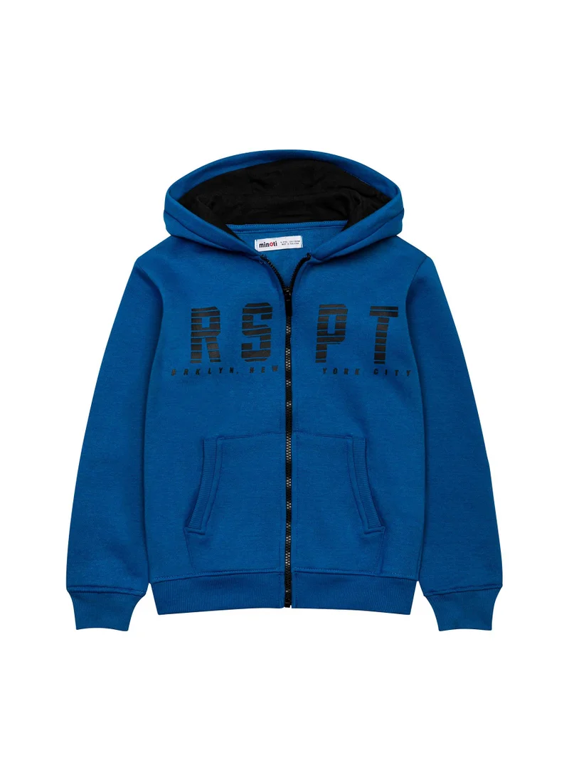 مينوتي Teen Boys  Fleece Zip Thru
