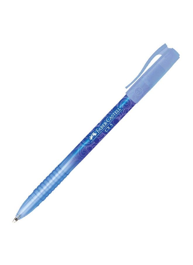 FABER-CASTELL Ball Pen With Transparent Cap 