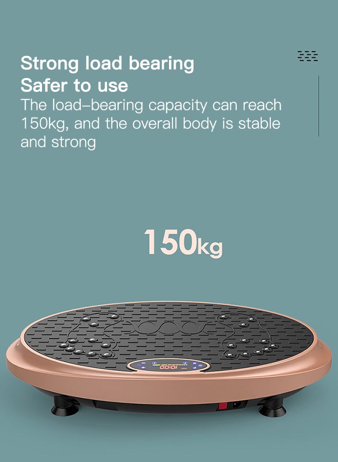 Sharpdo Vibration Plate Exercise Machine Whole Body Vibration Machine for Home Fitness w/Loop Bands, Home Workout Equipment for Weight Loss, Toning & Wellness - Image 5