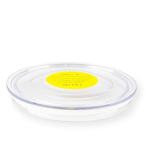 Secura Replacement Clear Top Cover for Secura Coffee & Spice Grinder SP-7412 and SP-7446, Only fit for Stainless Bowls - Image 3