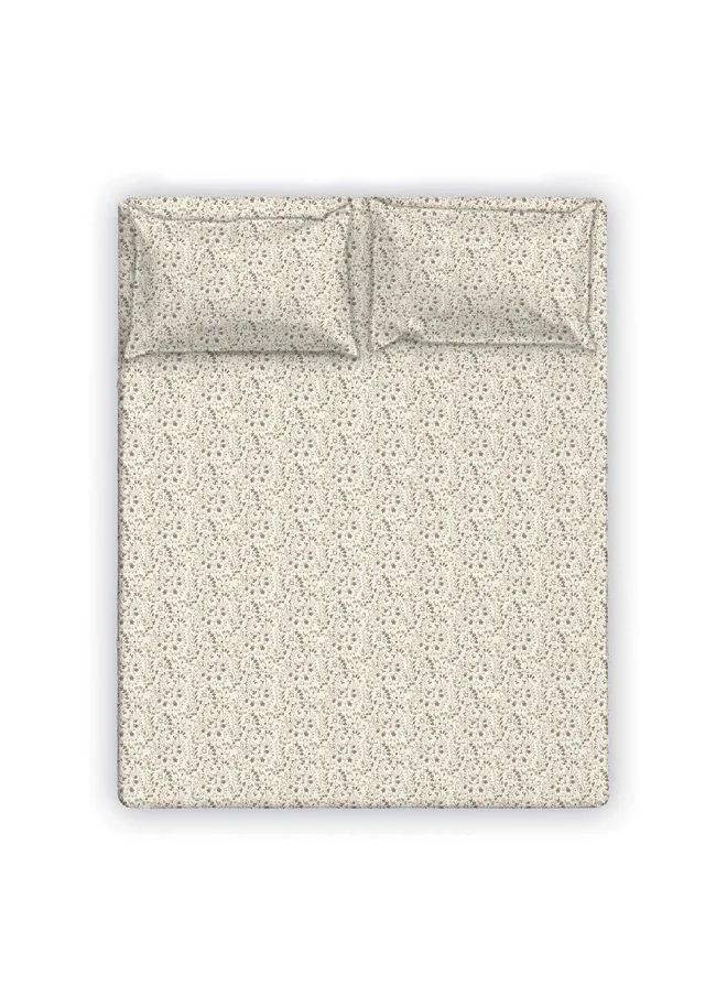 دانوب هوم Albany Single Bed Fitted Sheet Set 120X200+30 Cm/50X75+15 Cm Paisley Ochre (ANU-DUB-031 A)