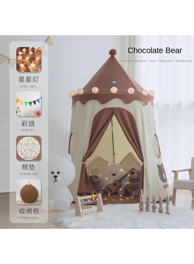 Bluejw Wholesale Tent Children Indoor Toy House Baby Play House Boys Girls Castle Secret Base Play House - Image 1