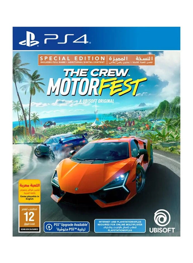 PS4 THE CREW MOTORFEST SPECIAL EDITION - playstation_4_ps4