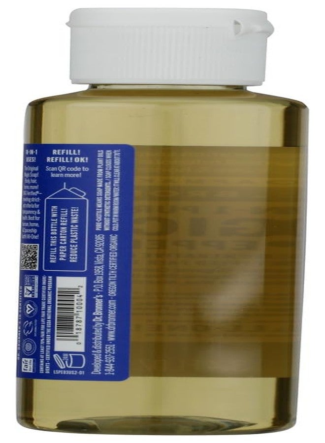 Dr. Bronner's Dr. Bronners, Castile Soap Peppermint 18 In 1 Organic, 3.4 Fl Oz - Image 2