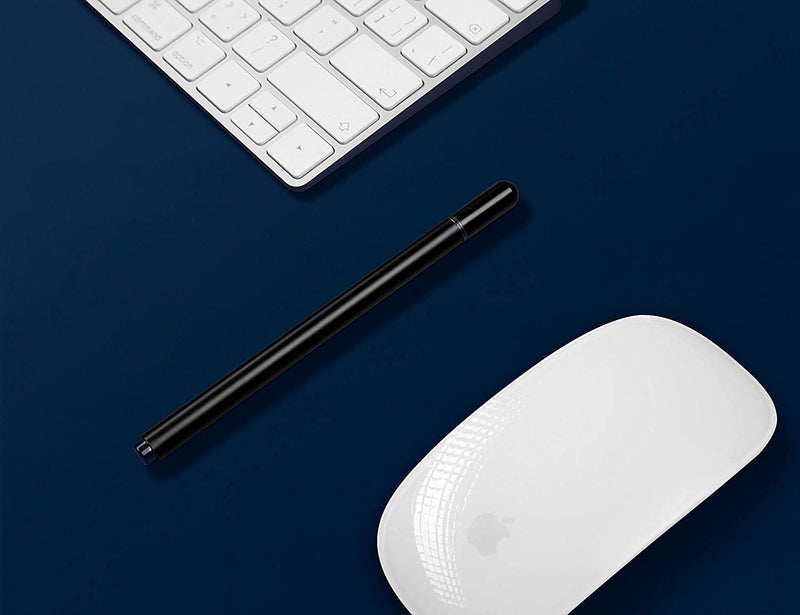 SHIDHMI Extended Mouse Pad/ Desk Mat Blotter for Work from Home/Office/Gaming/College/School/Writing Mat/Vegan PU Leather/Anti-Skid Slip,Reversible Splash-Proof (Dark Blue, 60 X 30) - Image 4