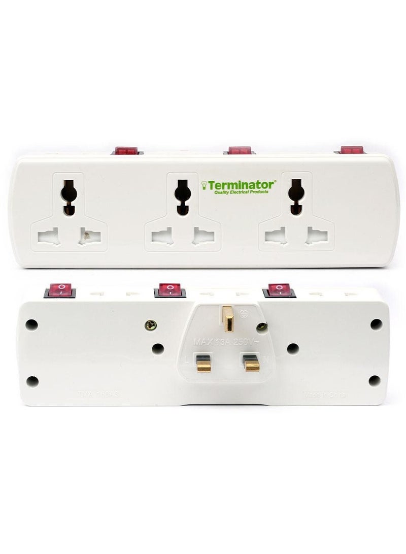 Terminator 6 Way Multiway Adaptor with Switch - Image 3