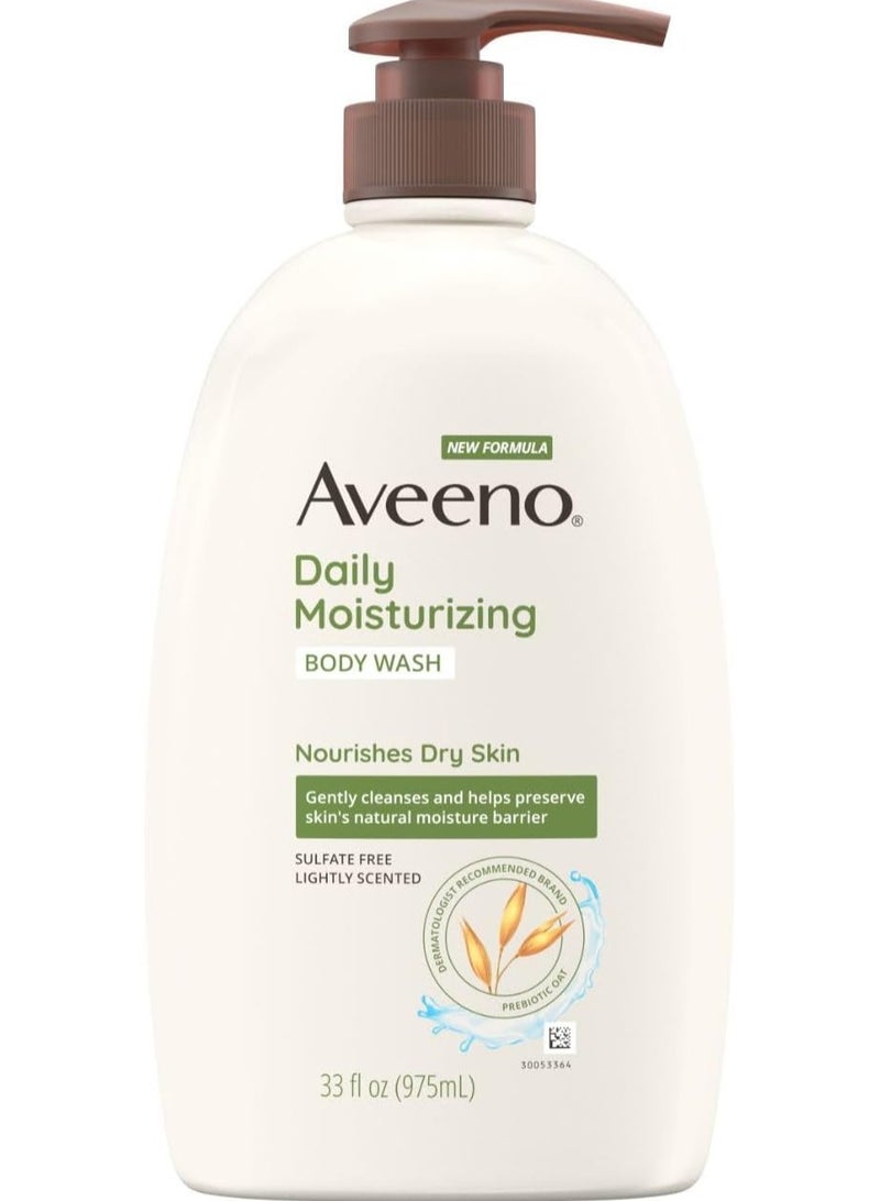 Aveeno Daily Moisturizing Body Wash, 33 Fl. Oz - Image 1