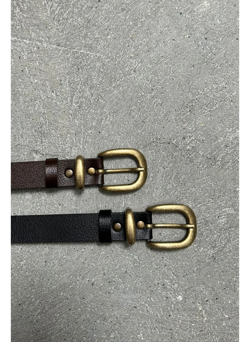 HYMAN Men's Leather Belt