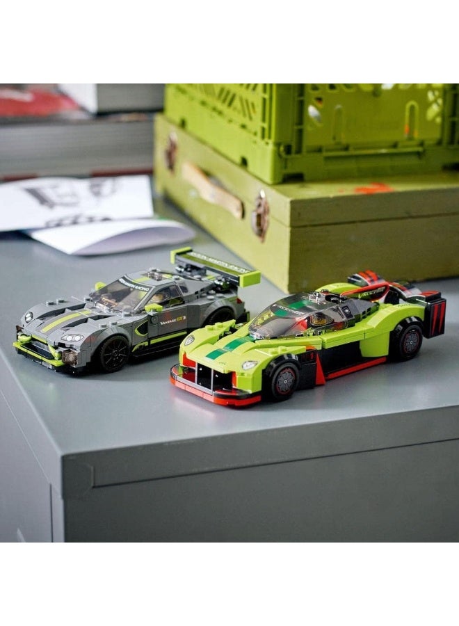 LEGO LEGO Speed Champions Aston Martin Valkyrie AMR Pro and Aston Martin Vantage GT3 76910 Building Kit (592 Pieces) - Image 3