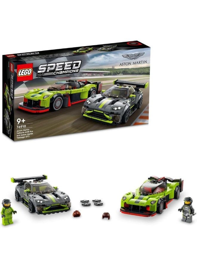 LEGO LEGO Speed Champions Aston Martin Valkyrie AMR Pro and Aston Martin Vantage GT3 76910 Building Kit (592 Pieces) - Image 4