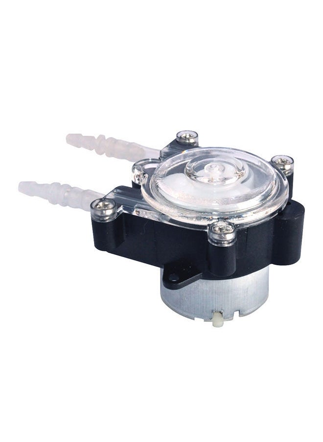 NIBEMINENT - High-Flow Peristaltic Pump 12V 25-70 ml/min Black & Sliver 6.50X5.00X5.50cm - Image 1