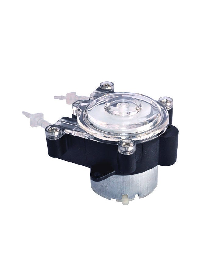 NIBEMINENT - High-Flow Peristaltic Pump 12V 25-70 ml/min Black & Sliver 6.50X5.00X5.50cm - Image 1