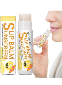 SPF 30 Banana Sunscreen Lip Balm Vegan and Cruelty Free Broad Spectrum UVA/UVB Lip Care with Aloe and Vitamin E for Moisturized Lips - pzsku/ZB9393EDDA8123040D6B8Z/45/_/1692280513/cd7c6358-6a6d-4b8d-ab31-82edec60727f