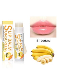 SPF 30 Banana Sunscreen Lip Balm Vegan and Cruelty Free Broad Spectrum UVA/UVB Lip Care with Aloe and Vitamin E for Moisturized Lips - pzsku/ZB9393EDDA8123040D6B8Z/45/_/1692280514/38750ae8-7059-474f-9bed-5345106fae3a