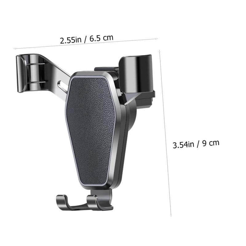 Universal Car Dashboard Phone Holder Bracket One Hand Operation Easy Navigation Black - Image 3