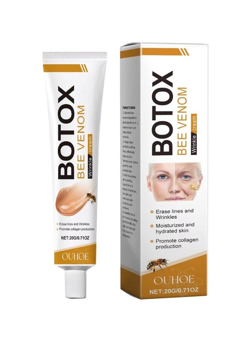 OUHOE Botox Bee Venom Cream Wrinkle Removal & Firming,Moisturizing,Lifting & Recovery for All Skin Type,Anti-Aging Bee Venom Cream,Face Cream Moisturiser - Image 1
