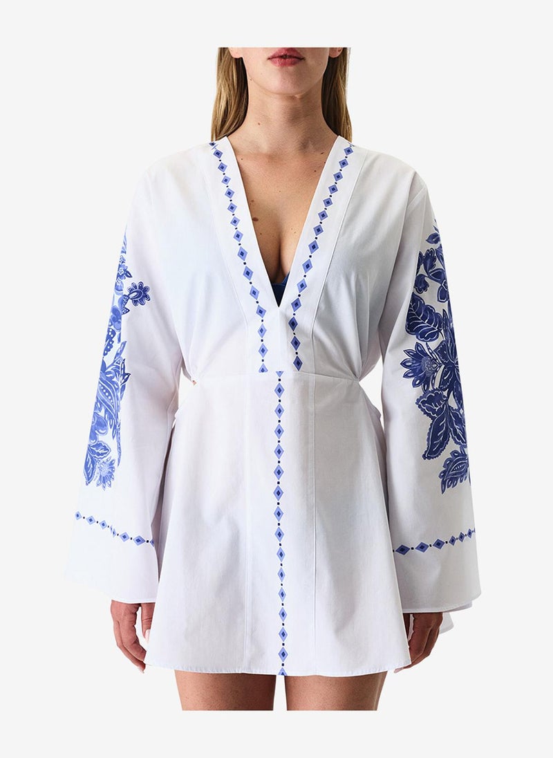 Penti Women Giana White Kaftan - Image 4