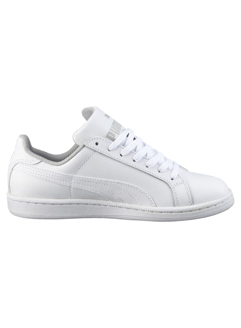 PUMA Smash Jr. Youth Unisex White Casual Sneakers - Image 4