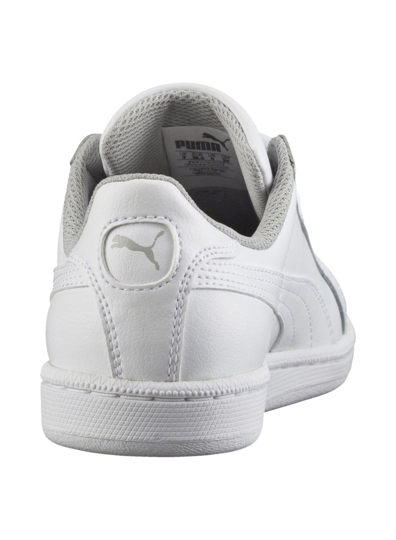 PUMA Smash Jr. Youth Unisex White Casual Sneakers - Image 3