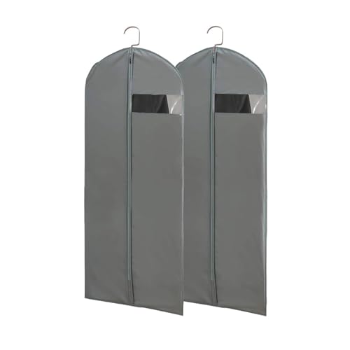 Kimmama Garment Bags for Hanging, Clothes Bag for Storage, Garment Protector Cover for Coat, Suit, Sweater, Dress, 23.6" x 43.3" - Image 1